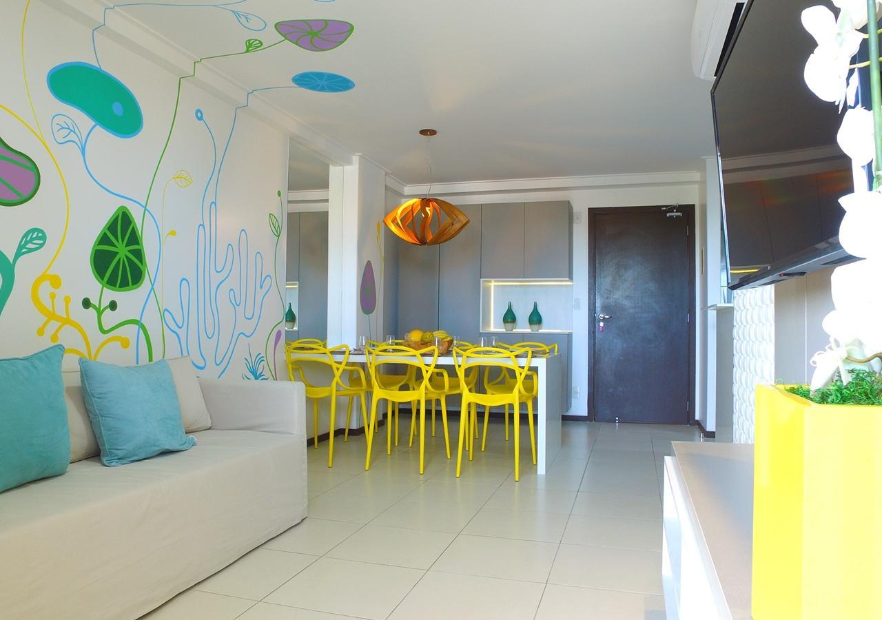Excelentes apartamentos Barra Bali Barra de Sao Miguel Bagian luar foto