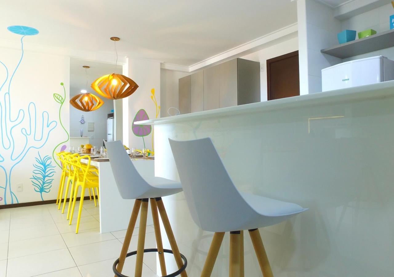 Excelentes apartamentos Barra Bali Barra de Sao Miguel Bagian luar foto