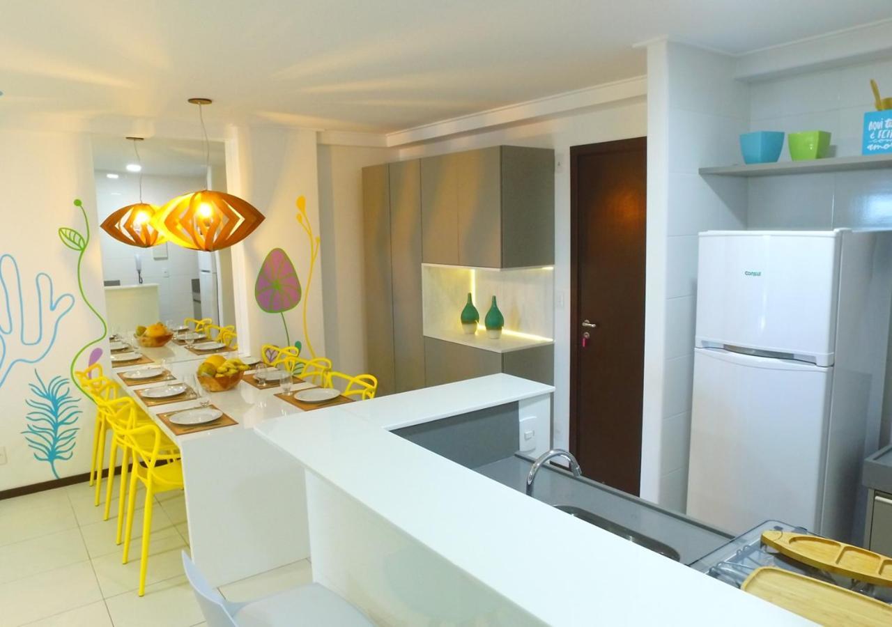 Excelentes apartamentos Barra Bali Barra de Sao Miguel Bagian luar foto