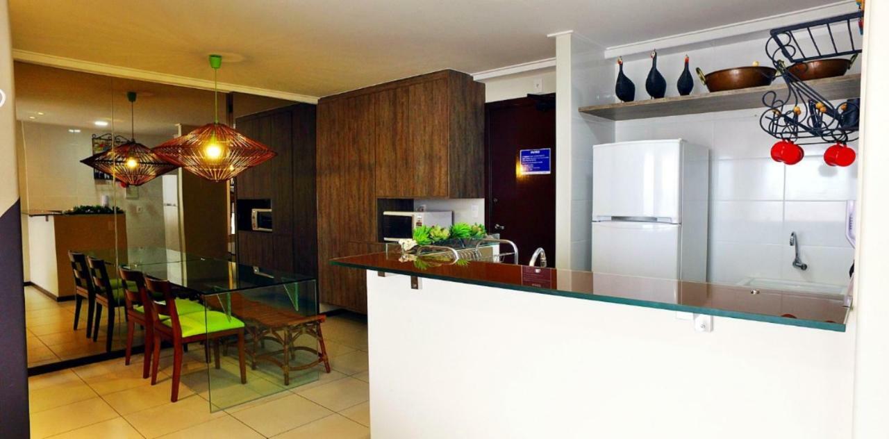 Excelentes apartamentos Barra Bali Barra de Sao Miguel Bagian luar foto