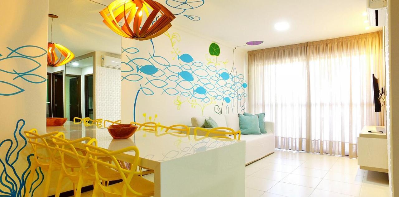 Excelentes apartamentos Barra Bali Barra de Sao Miguel Bagian luar foto
